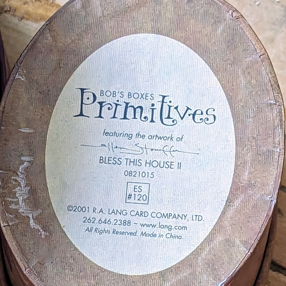 Bob's Boxes Primitive Bless This House Nesting Box Bundle - Picture 7 of 9